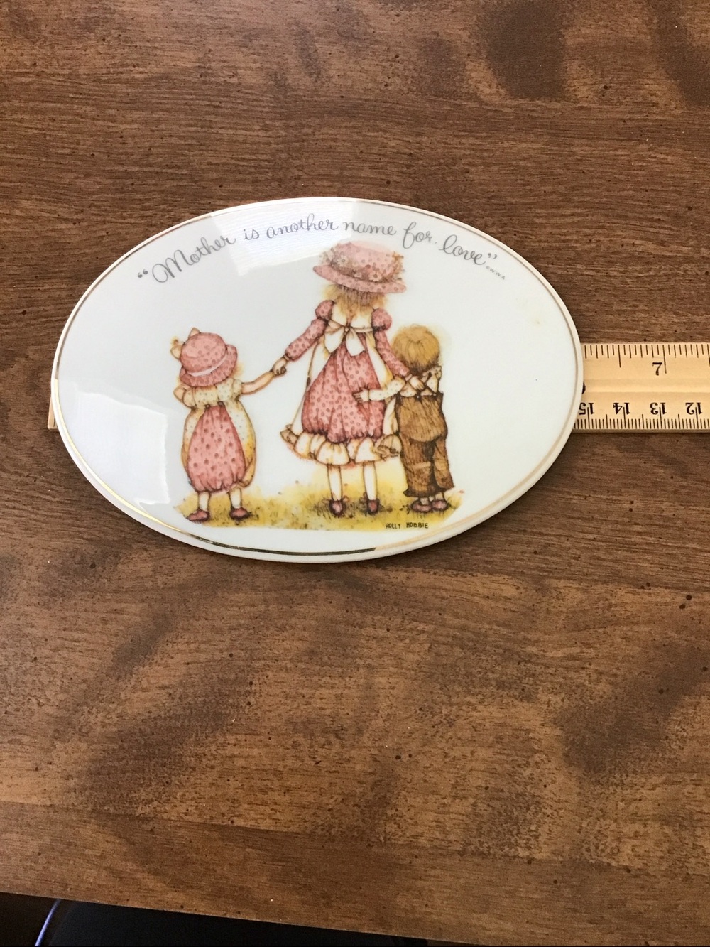 Holly Hobbie porcelain plaque - Picture 5 of 12